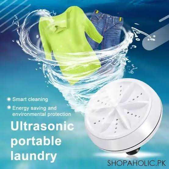 Mini Portable Ultrasonic Washing Machine-USB Powered