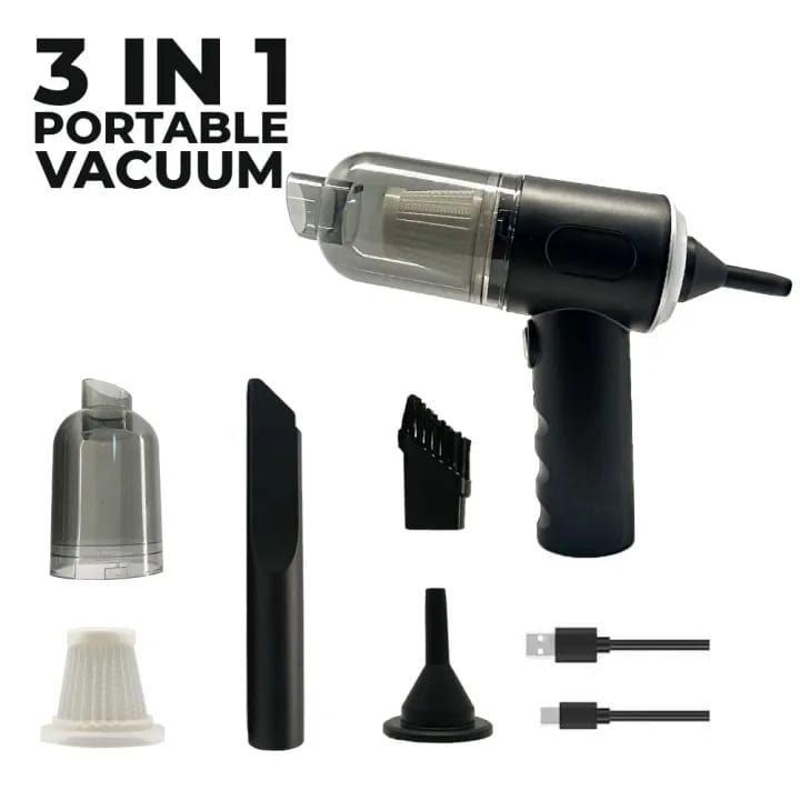 Powerful Rechargeable 3 In 1 Dual Mode Cordless Handheld Wireless Handy Portable light weight Vacuum Cleaner